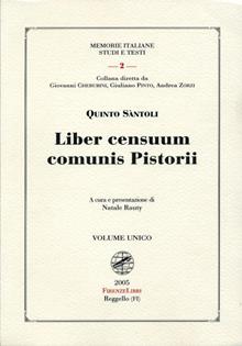 Liber censuum comunis Pistorii