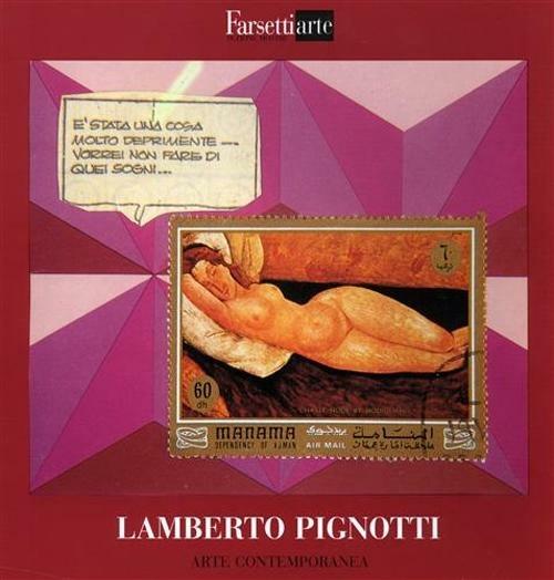 Lamberto Pignotti. Ediz. illustrata - copertina