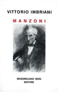 Manzoni - Vittorio Imbriani - copertina