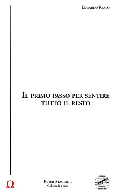 Il primo passo per sentire tutto il resto - Edoardo Reato - copertina