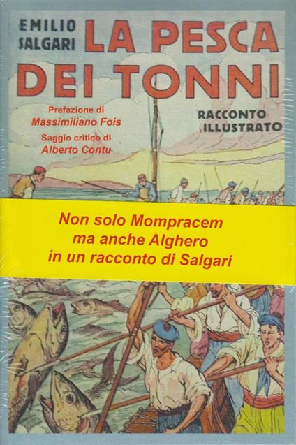 La pesca dei tonni - Emilio Salgari - copertina