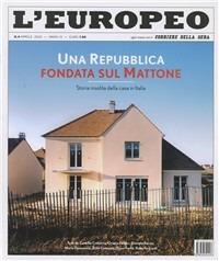 L' europeo (2010). Vol. 4: Repubblica fondata sul mattone. - copertina