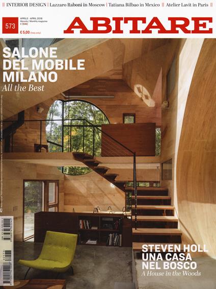Rivista di architettura abitare. Vol. 573: Salone del mobile Milano. All the best. - copertina
