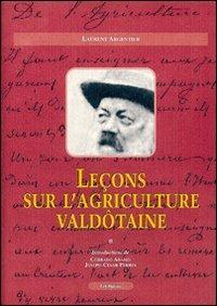 Le çons sur l'agriculture valdôtaine - Laurent Argentier - copertina