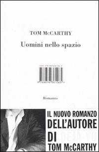 Uomini nello spazio - Tom McCarthy - copertina