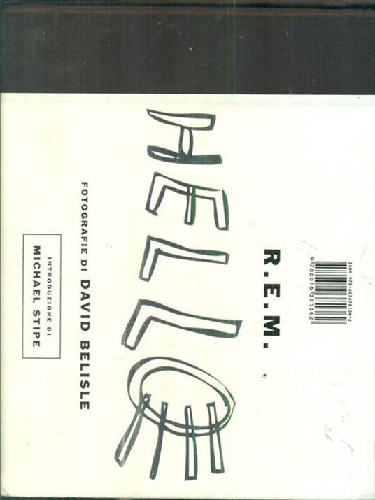 R. E. M. Hello. Ediz. illustrata - David Belisle - copertina
