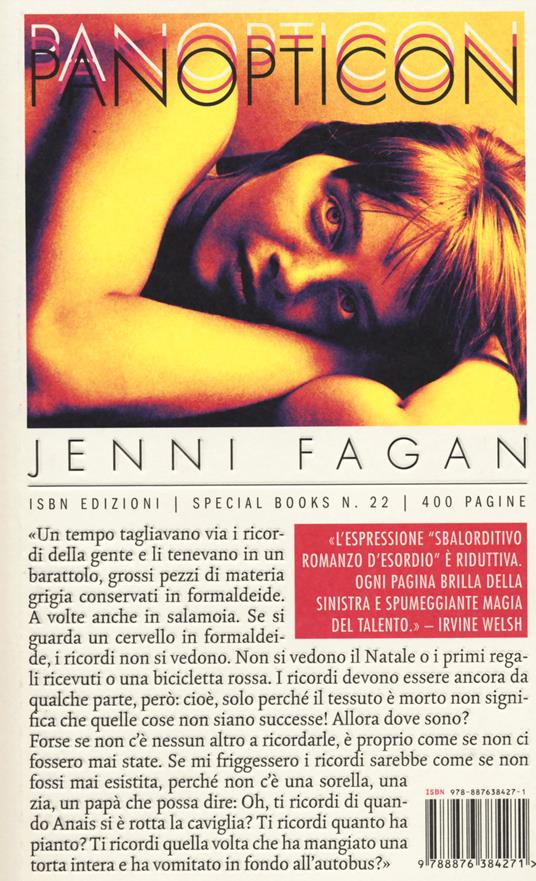 Panopticon - Jenni Fagan - copertina