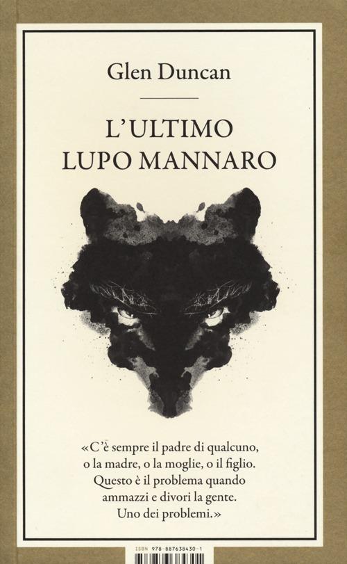 L' ultimo lupo mannaro - Glen Duncan - copertina