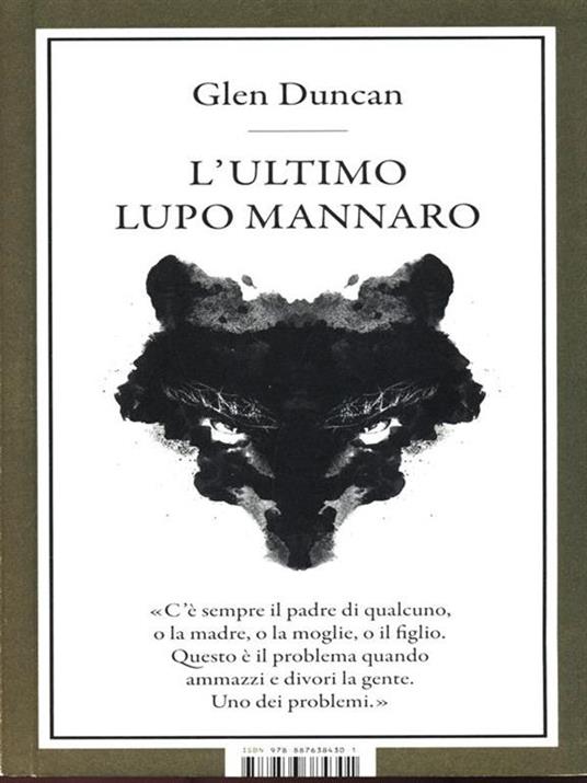 L' ultimo lupo mannaro - Glen Duncan - copertina