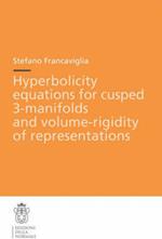 Hyperbolicity equations for cusped 3. Manifolds and volume. Rigidity of representations