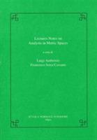 Lecture notes on analysis in metric spaces - copertina