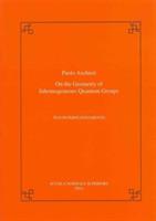 On the geometry of in homo geneous quantum groups - Paolo Aschieri - copertina