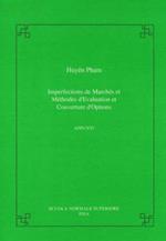 Imperfections de marchés et méthode d'evaluation et couverture d'options
