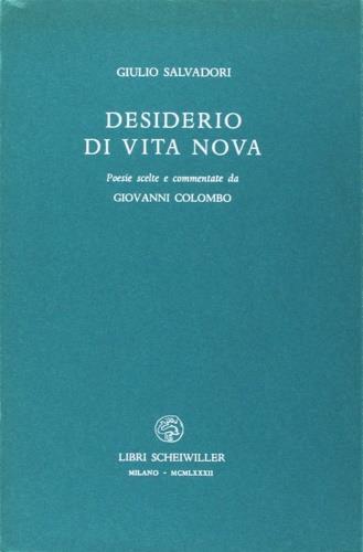 Desiderio di vita nova