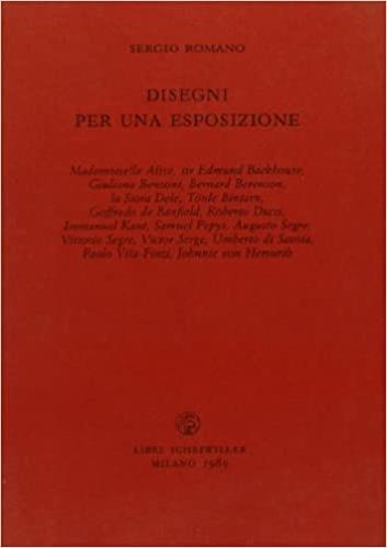 Disegni per una esposizione - Sergio Romano - copertina