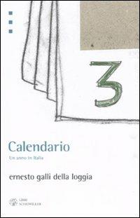 Calendario. Un anno in Italia - Ernesto Galli Della Loggia - copertina