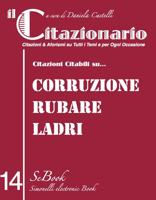 il CITAZIONARIO n. 14 - Daniela Castelli - ebook