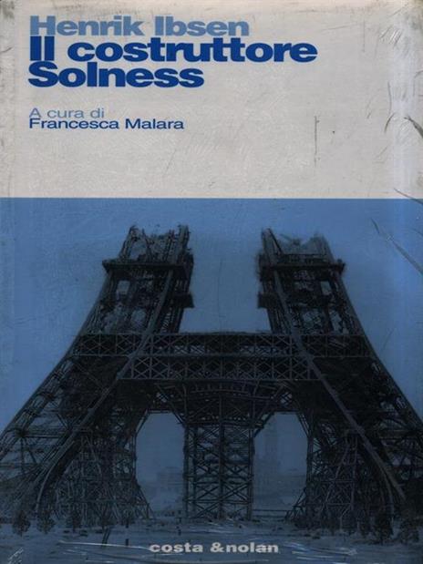 Il costruttore Solness - Henrik Ibsen - copertina