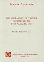 The hierarchy of truths according to Yves Congar
