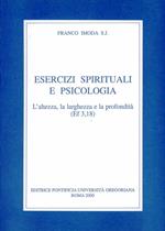 Esercizi spirituali e psicologia. L'altezza, la larghezza e la profondità (Ef. 3, 18)