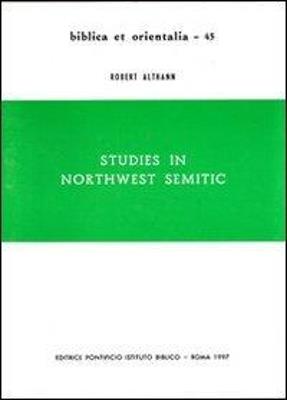 Studies in northwest semitic - Robert Althann - copertina