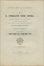 Ephraem Syri opera