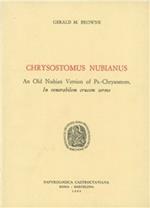 Chrysostomus Nubianus