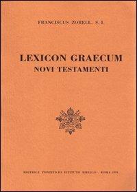Lexicon graecum Novi Testamenti (rist. anast. Parigi) - Franz Zorell - copertina