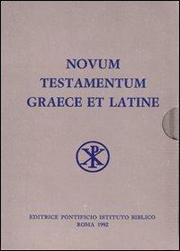 Novum testamentum graece et latine apparatu critico instructum - copertina