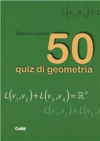 50 quiz di geometria - Enrico Carlini - copertina