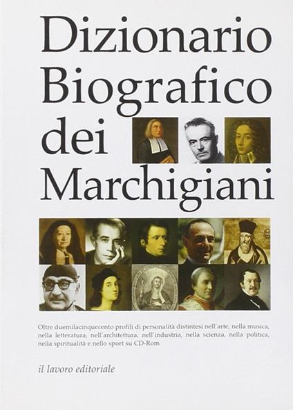 Dizionario biografico dei marchigiani. CD-ROM - copertina