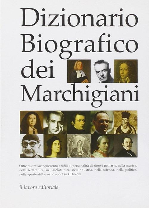 Dizionario biografico dei marchigiani. CD-ROM - copertina