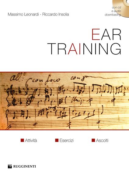 Ear training. Con CD-Audio - Massimo Leonardi,Riccardo Insolia - copertina