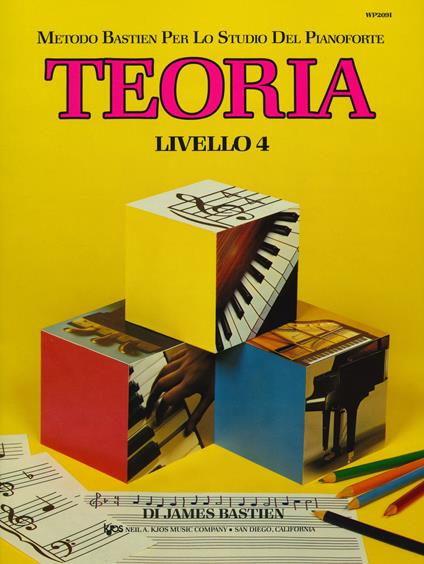 Teoria. Livello 4 - James Bastien - copertina