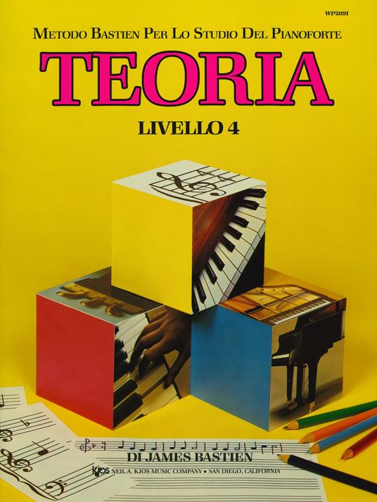 Teoria. Livello 4 - James Bastien - copertina