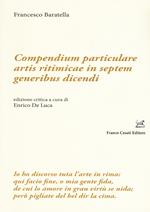 Compendium particulare artis ritmicae in septem generibus dicendi