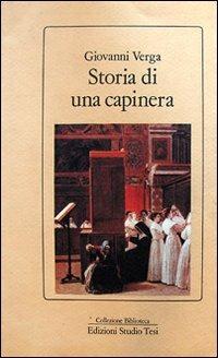 Storia di una capinera - Giovanni Verga - copertina
