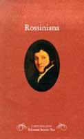Rossiniana. Antologia della critica nella prima metà dell'Ottocento