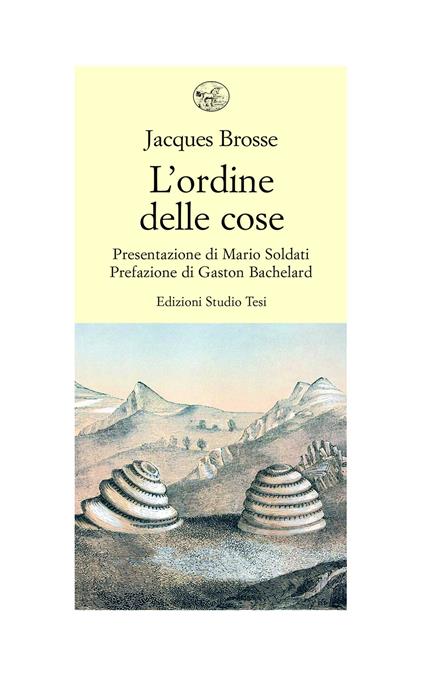 L' ordine delle cose - Jacques Brosse - copertina