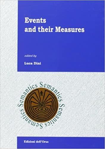 Events and their measures - Luca Dini - copertina