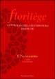 Florilege. Antologia della letteratura francese. Il Novecento - copertina