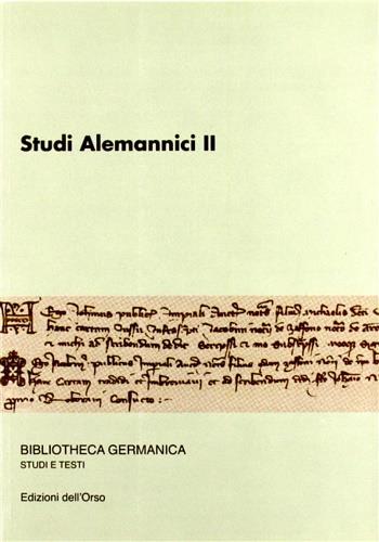 Studi alemannici. Vol. 2 - 2