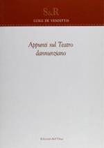 Appunti sul teatro dannunziano