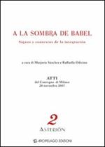 A la sombra de Babel. Dignos y contextos de la integración. Atti del Convegno (Milano, 28 novembre 2007). Ediz. multilingue