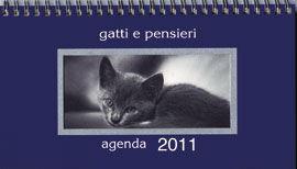 Libro Gatti e pensieri. Agenda 2011 