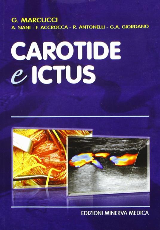 Carotide e ictus - Giustino Marcucci - copertina