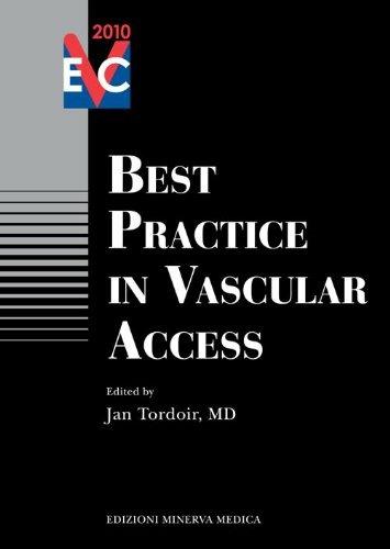 Best practice in vascular access - Jan Tordoir - copertina