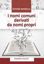 I nomi comuni derivati da nomi propri