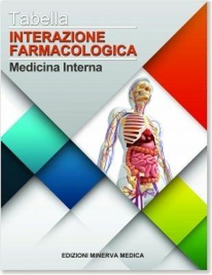 Tabella interazione farmacologica. Medicina interna - copertina