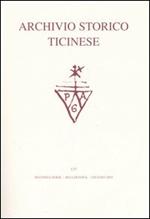 Archivio storico ticinese. Vol. 137: Seconda serie. Giugno 2005.